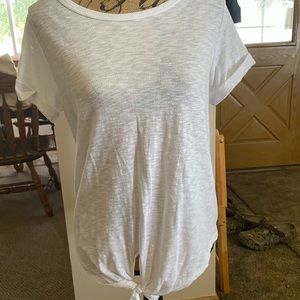 SO large white tee